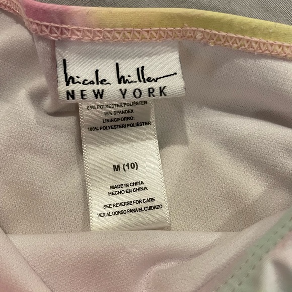 Nicole Miller Two Piece Swimsuit - Picture 2 of 3